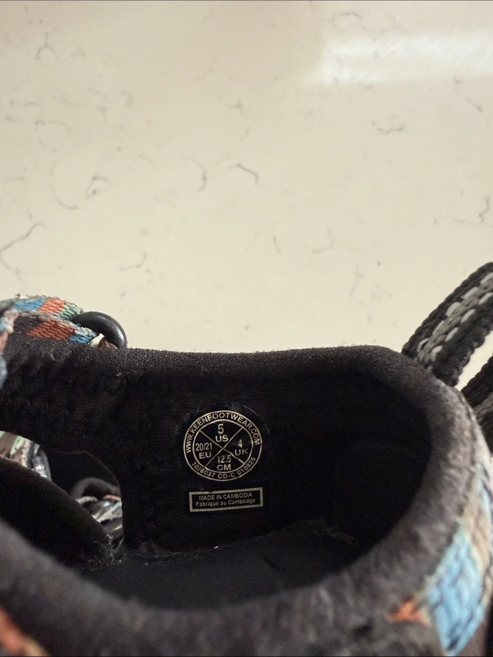 Keens Washable Toddler Sandals size 5